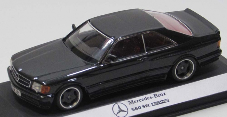 1989 Mercedes-Benz 560 SEC C126 AMG Coupe, Lieferzeit ca. 6-8 Monate schwarz