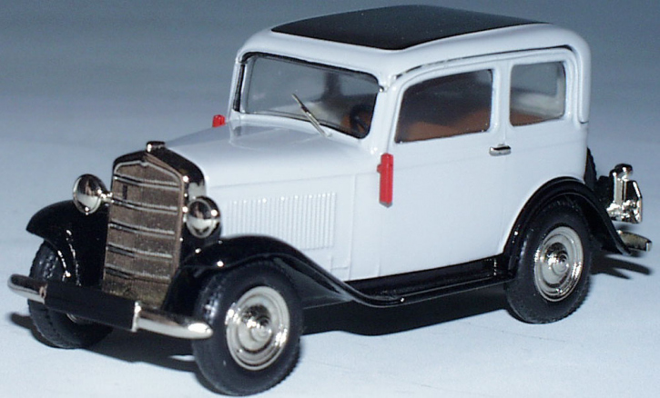 1934 Opel P4 1,1L grey noir 1/43 whitemetal/pewter ready made