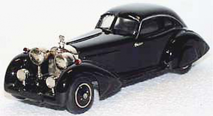 1934 Mercedes 500 K "Autobahnkurier" schwarz 1/43 Zinnlegierung Fertigmodell