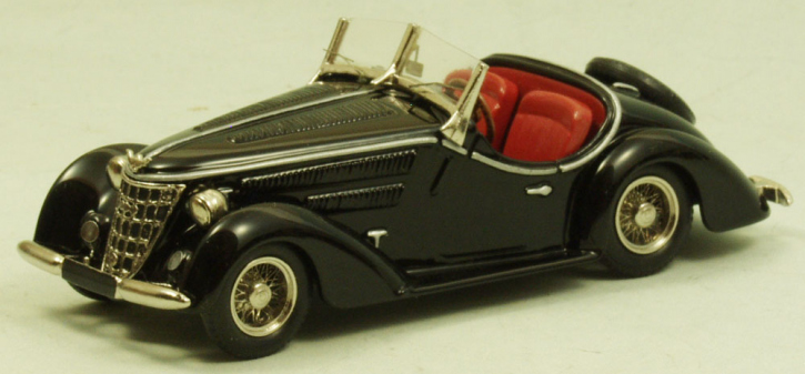 1936 Wanderer W25 Sport Roadster black 1/43 whitemetal/pewter ready made