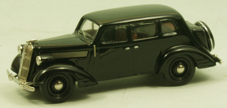 1938 Opel Super 6 Limousine schwarz 1/43 Zinnlegierung Fertigmodell