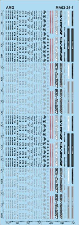 Logo 3 MB 1/24 Décalcomanies 183x60mm INTERDECAL