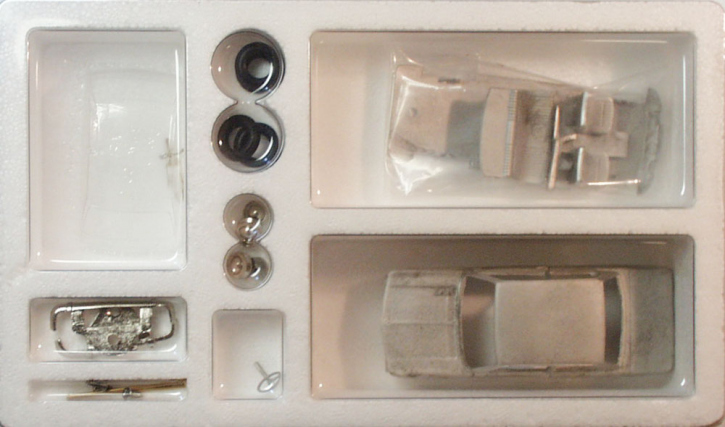 1966-1975 BMW 1502 - 2002 unpainted 1/43 whitemetal/pewter kit