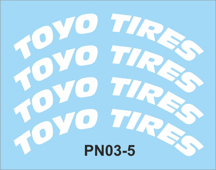 Tyre decals 03 1/5  18-19 Zoll (80x60 mm)