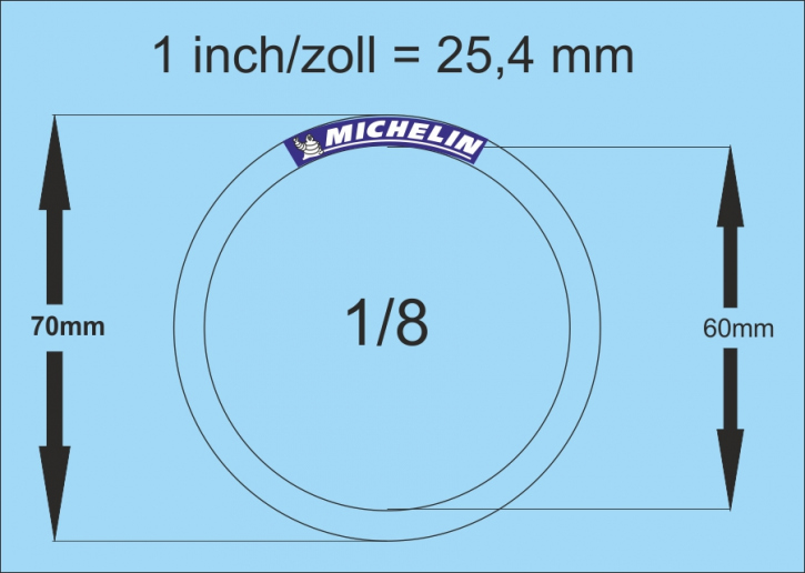 Étiquettes Décalcomanies Pour Pneus Modélisme 1/32 - 115x90mm INTERDECAL (neuf)