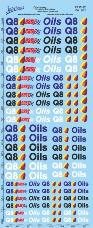 Produits Pétroliers 17 1/32 Décalcomanies 181x74mm INTERDECAL