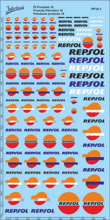 Petroleum products 18-1 different Sizes Waterslidedecals 178x90mm INTERDECAL Petroleum products 18-1 different Sizes Waterslidedecals 178x90mm INTERDECAL