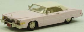 1973 Cadillac Eldorado Cabriolet, Dach geschlossen pink 1/43 Fertigmodell