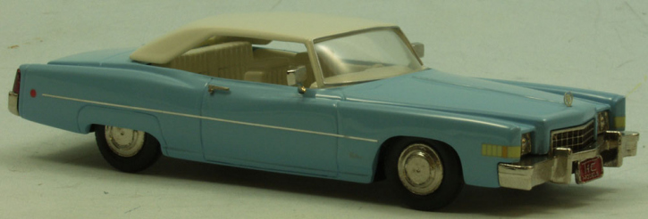 1973 Cadillac Eldorado Hardtop light blue 1/43 ready made