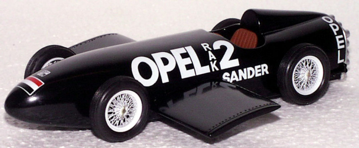 1928 Opel RAK 2 (1928) black 1/43 whitemetal/pewter ready made