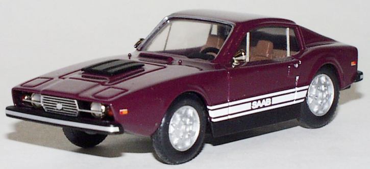 1974 Saab Sonett III (1974) red 1/43 whitemetal/pewter ready made