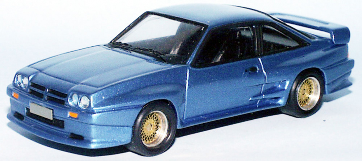 Opel Manta B M400 "Mantzel Evolution" blue met. 1/43 whitemetal/pewter & resin