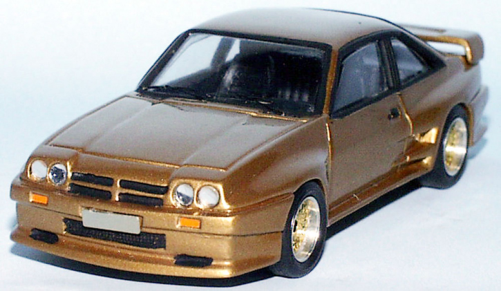 Opel Manta B M400 "Mantzel Evolution" 1984 custom made gold 1/43 ready made