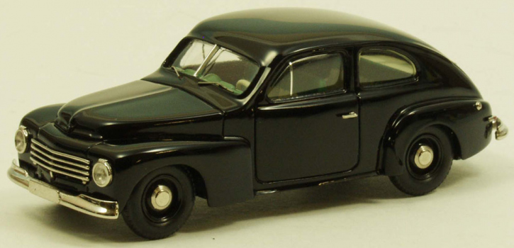 1944 Volvo PV 444A Standard noir 1/43 métal blanc/étain tout monté