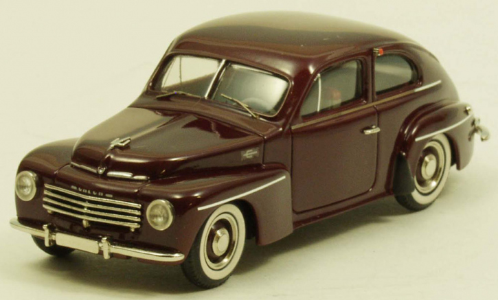 1952 Volvo PV 444D Special red 1/43 whitemetal/pewter ready made