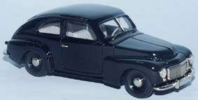 1957 Volvo PV 444L Standard schwarz 1/43 Zinnlegierung Fertigmodell