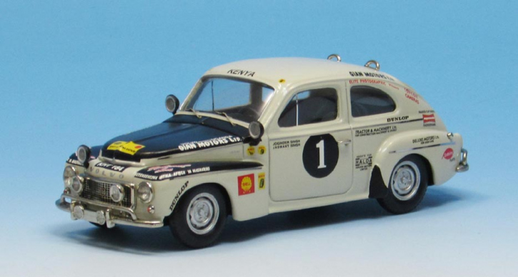 1965 Volvo PV 544 East Africa Rally-Winner "J.+J.Sing" white-black 1/43