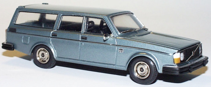 1975 Volvo 245 GL Kombi blau met. 1/43 Zinnlegierung Fertigmodell