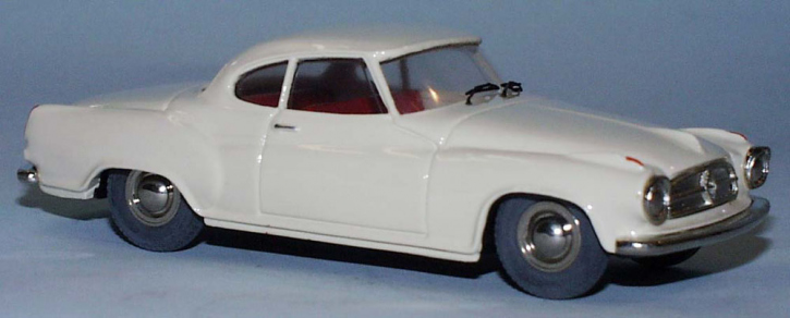 1957 Borgward Isabella Coupe elfenbein 1/43 Zinnlegierung Fertigmodell