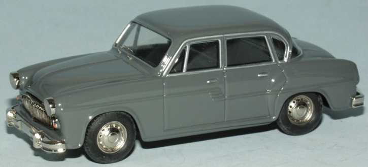 1955-1959 Horch P240 Sachsenring Limousine 4-türig grau 1/43 Zinnlegierung