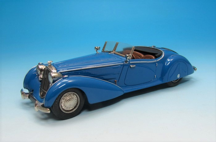 1939 Horch 853 (1939) Cabriolet "Erdmann & Rossi" hellblau 1/43 Zinnlegierung