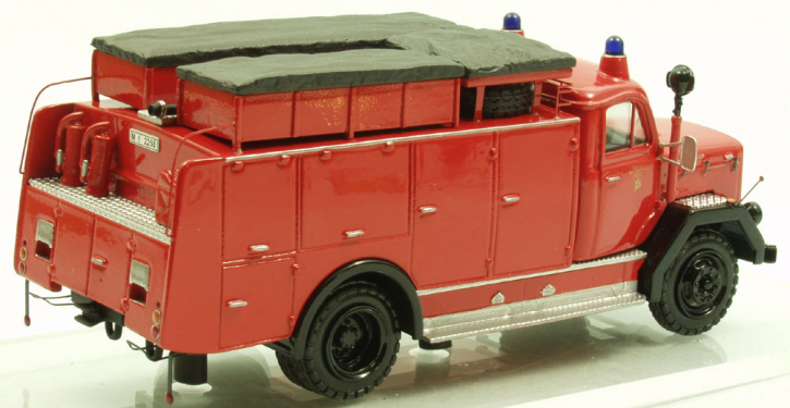 1964 Magirus-Deutz FM150D10A rescue vehicle "München" red-black 1/43 ready made