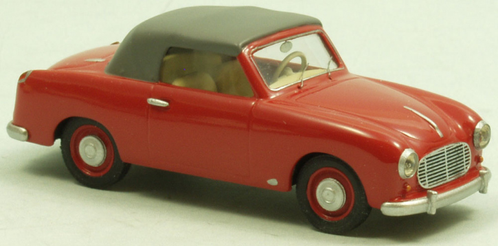 1954 NSU-Fiat Neckar "Wendler" Convertible closed roof red 1/43 ready made