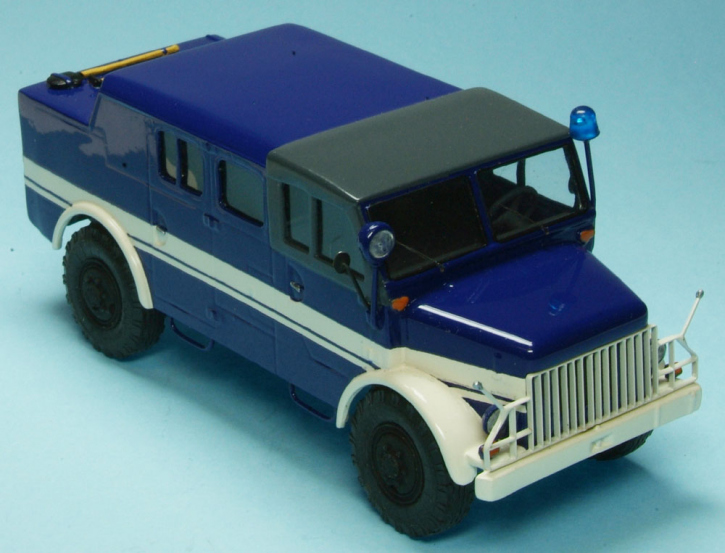 Borgward B 2000 A/L THW hardtop blau-weiss 1/43 Fertigmodell