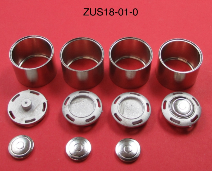 Felgen Set 01 1/18  Felge + Felgeneinsatz A+B1 4 Stück Felge Messing vernickelt
