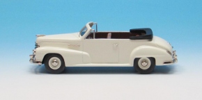1951 Opel Kapitän Cabriolet weiss 1/43 Zinnlegierung Fertigmodell