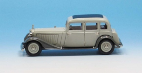 1935-1938 Audi Typ 225 Limousine 4-türig dunkelgrau 1/43 Zinnlegierung