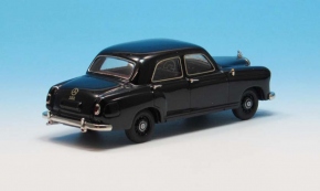 1953-1958 Mercedes 180 a Ponton Limousine 4-türig schwarz 1/43 Zinnlegierung