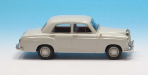 1958-1959 Mercedes 180 a Ponton Limousine 4-türig hellgrau 1/43 Zinnlegierung