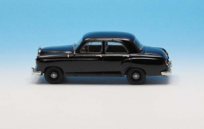 1958-1959 Mercedes 180 a Ponton Limousine 4-türig schwarz 1/43 Zinnlegierung