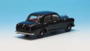 1959-1962 Mercedes 180 a Ponton Limousine 4-türig schwarz 1/43 Zinnlegierung