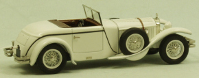1928 Mercedes 680 S 26/120/180 PS Torpedo Roadster "Saoutchik" weiss 1/43