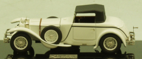 1928 Mercedes 680 S 26/120/180 PS Torpedo Roadster "Saoutchik" weiss 1/43