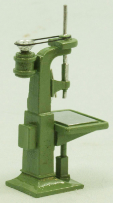 Standbohrmaschine 1/43 grün Fertigmodell