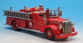 1950 Mack Pumper Typ 95 Lexington Engine  No.2 rot 1/43 Fertigmodell