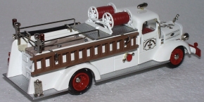 1948 Mac 500gmp Pumper Vernon NJ GOLD COL. weiss 1/43 Fertigmodell