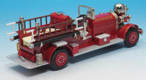 1931 Ahrens-Fox MS4 Pumper Reg. 1780 N.Bellemore, NY rouge 1/43 tout monté