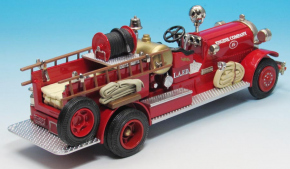 1930 Ahrens - Fox P-S-14 hose+chemical Truck Reg.2308 Eng. 15 L.A.CA rouge 1/43