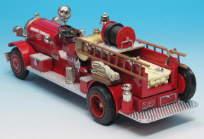 1930 Ahrens - Fox P-S-14 hose+chemical Truck Reg.2308 Eng. 15 L.A.CA rouge 1/43