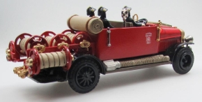 1925 Magirus KS10 Erfurt toit ouvert rouge 1/43 tout monté