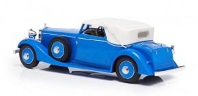 1934 Hispano Suiza J12 Cabriolet von Fernandez Darrin blau 1/18 Fertigmodell