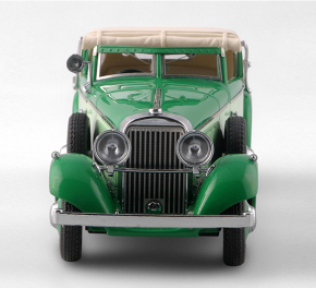 1934 Hispano Suiza J12 Three-position Drophead  Coupe two tone green 1/43 resin