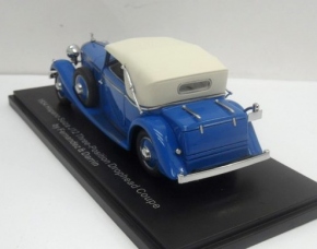 1934 Hispano Suiza J12 Three-position Drophead Coupe blau 1/43 Fertigmodell