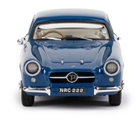 1958 Peerless GT  Coupe bleu 1/43 résine tout monté