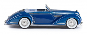 1947 Delahaye 135 Convertible by Chapron, open roof two tone blue 1/43