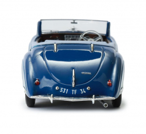 1947 Delahaye 135 Convertible by Chapron, open roof two tone blue 1/43